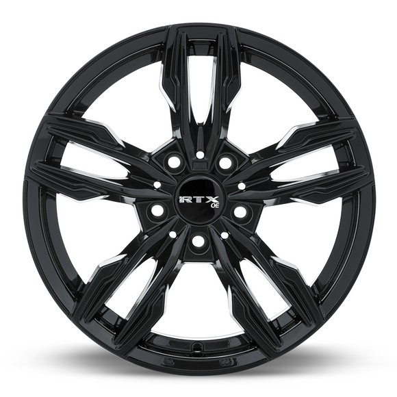 17x8 RTX Stade Black 5x120 ET35 wheel/rim