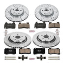 PowerStop Z23 Daily Driver Carbon-Fiber Ceramic Brake Pad and Drilled & Slotted