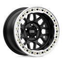 17x9 KMC KM235 Grenade Crawl Beadlock Satin Black 0X0 ET-38 CB108 Wheel Rim