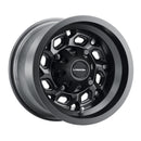 14x7 Vision 361 Spyder Matte Black 4x110 ET2.5 Wheel Rim-3