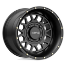 15X10 KMC ATV KS135 Grenade Satin Black 4X137 ET0 wheel/rim