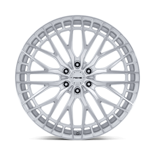 24x10 Niche NC288 Genoa Gloss Silver Machined Face 6x135 ET30 Wheel