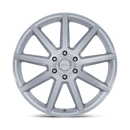 22x9.5 Petrol PE007 P6E Gloss Silver Machined Face 6x139.7 ET25 CB106.1 Wheel