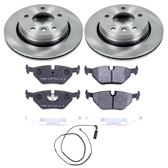 PowerStop Track Day High-Performance Brake Pad and Rotor Kit