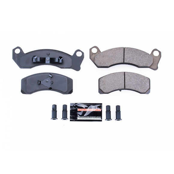 PowerStop Z23 Evolution Sport Carbon-Fiber Brake Pads With Hardware