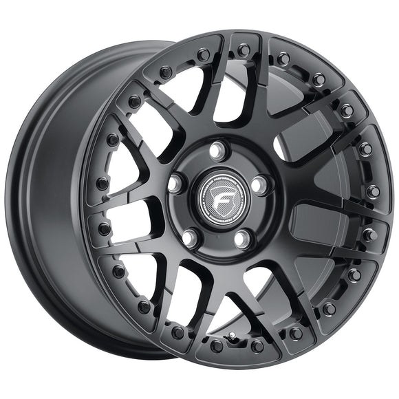15x10 Forgestar F14 Beadlock Satin Black 5x115 ET22 CB78.1 Wheel Rim