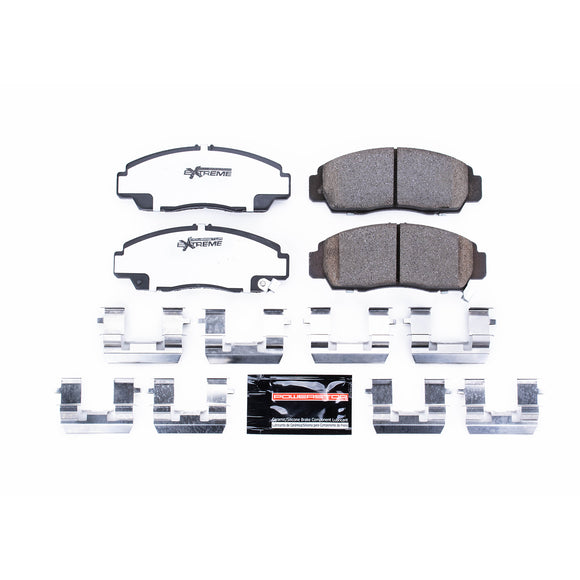 PowerStop Z26 Street Performance Carbon-Fiber Ceramic Brake Pads With Hardware