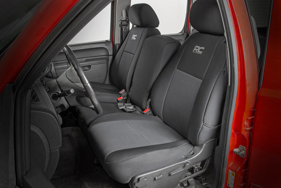 Rough Country Seat Covers FR 40/40/20 RR Full Bench Chevy GMC 1500 2500HD 07-13