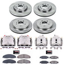 PowerStop OE Stock Replacement Low-Dust Ceramic Brake Pad, Rotor and Caliper Kit
