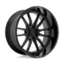 24x12 Fuel Off-Road D760 Clash Gloss Black 6x139.7 ET-44 CB106.1 Wheel Rim
