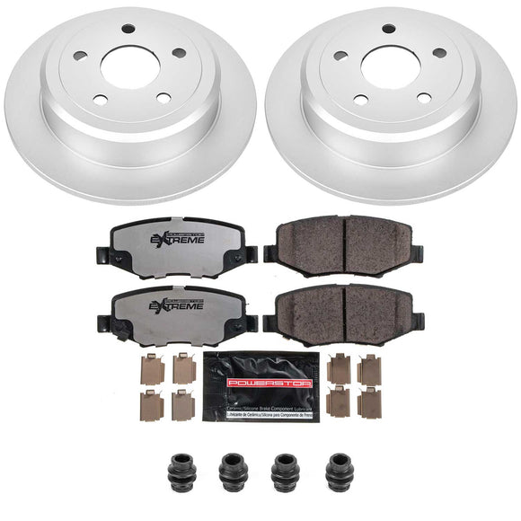 Z36 Truck & Tow Premium Carbon-Fiber Ceramic Brake Pad and Fully Coated Rotor Ki