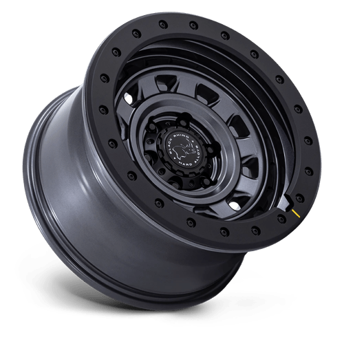17x9 Black Rhino BR023 Xplorer Matte Gunmetal Matte Black Lip 6x114.3 ET12 Wheel