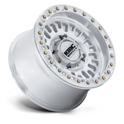 15x8 KMC KS242 Aztec Beadlock Machined 4x156 ET0 CB115.1 Wheel Rim