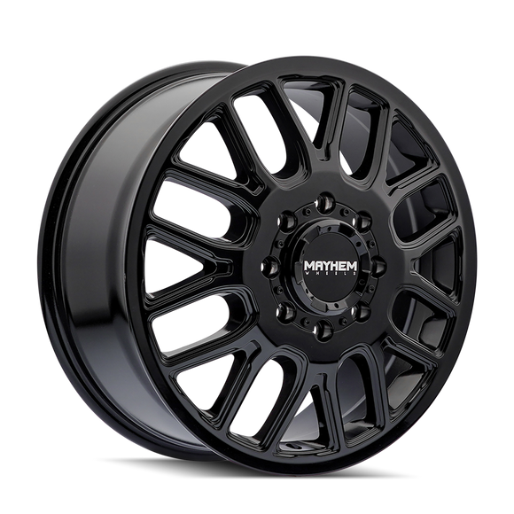 20x8.25 Mayhem Cogent Dually Gloss Black 8x200 ET115 CB142 Wheel Rim