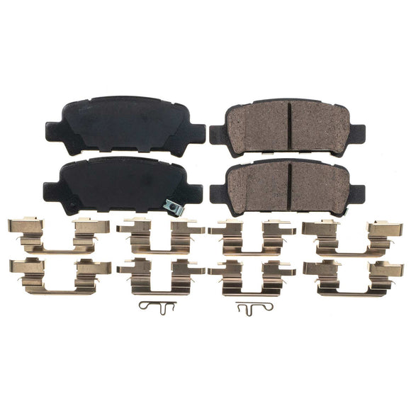 PowerStop Z17 Evolution Ceramic Brake Pads With Hardware