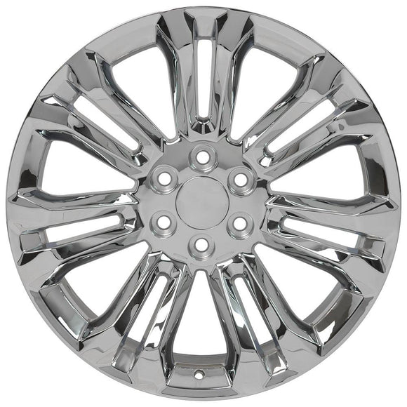 22" Replica CV43 fits Chevrolet Silverado 22x9 Chrome