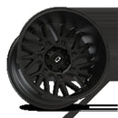 20x10 Vision 404 Brawl Satin Black Wheel 6x135 ET-25 CB87.1