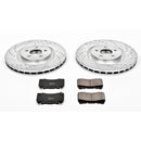 PowerStop Z23 Daily Driver Carbon-Fiber Ceramic Brake Pad and Drilled & Slotted