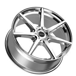 20X8.5 Motiv 432C Rigor Chrome Plated 5x114.3/120 ET40 wheel/rim