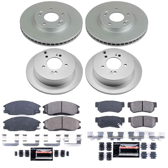 Z23 Daily Driver Premium Carbon-Fiber Ceramic Brake Pad and Fully Coated Rotor K