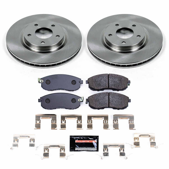 PowerStop Track Day High-Performance Brake Pad and Rotor Kit