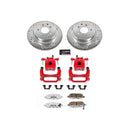 PowerStop Z26 Street Performance Ceramic Brake Pad, Drilled Slotted Rotor, and C
