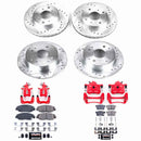 PowerStop Z23 Daily Driver Carbon-Fiber Ceramic Pads Drilled & Slotted Rotor & C