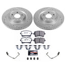 PowerStop Z26 Street Performance Ceramic Brake Pad and Drilled & Slotted Rotor K