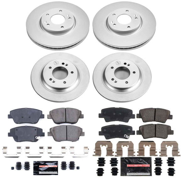 Z23 Daily Driver Premium Carbon-Fiber Ceramic Brake Pad and Fully Coated Rotor K