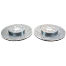 PowerStop Evolution Performance Drilled, Slotted & Plated Brake Rotor Pair