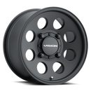15X7 Vision Midway Satin Black 4x136 ET13 Wheel Rim