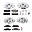 PowerStop Z23 Daily Driver Carbon-Fiber Ceramic Brake Pad and Drilled & Slotted