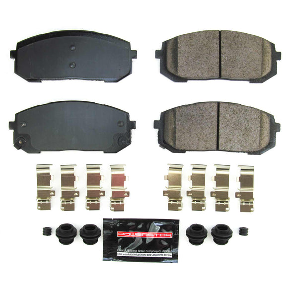 PowerStop Z23 Evolution Sport Carbon-Fiber Brake Pads With Hardware