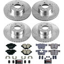 PowerStop Z23 Daily Driver Carbon-Fiber Ceramic Brake Pad and Drilled & Slotted