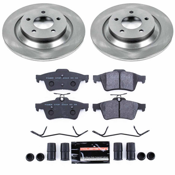 PowerStop Track Day Spec High-Performance Brake Pad and Rotor Kit