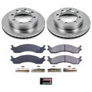 PowerStop OE Stock Replacement Low-Dust Ceramic Brake Pad and Rotor Kit