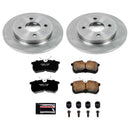 PowerStop OE Stock Replacement Low-Dust Ceramic Brake Pad and Rotor Kit