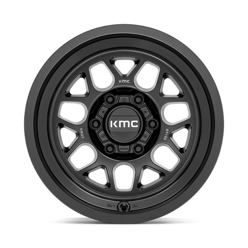 17X8.5 KMC KM725 TERRA Satin Black 6X139.7 ET0 wheel/rim