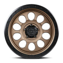 20x9 Lock Off-Road .50 CAL Matte Bronze Black Ring 5x127 5x5 ET0 Wheel Rim