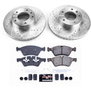 PowerStop Z23 Daily Driver Carbon-Fiber Ceramic Brake Pad and Drilled & Slotted