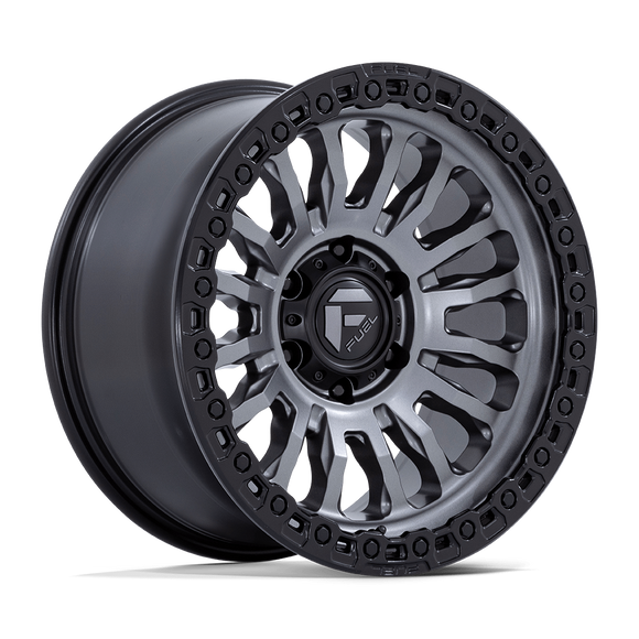 20x9 Fuel Off-Road FC857 Rincon Matte Gunmetal With Black Lip 6x139.7 ET20 Wheel