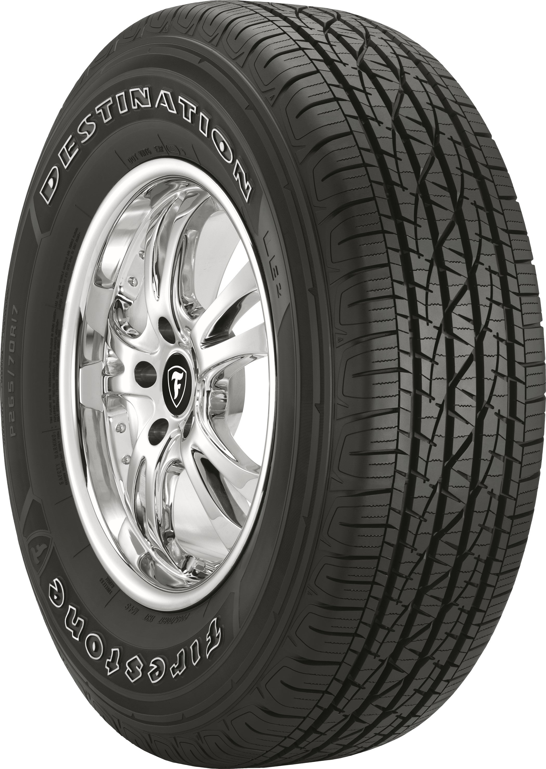 Firestone Destination LE 2 Tire 265/65R17 110S BW 2656517