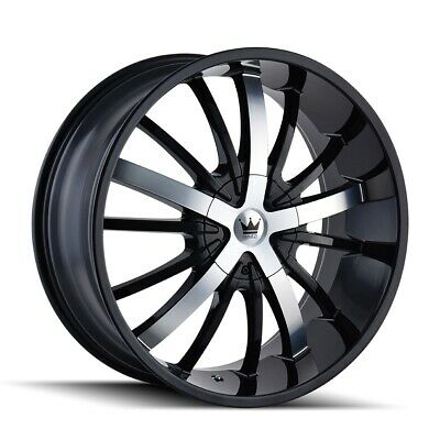 22x9.5 Mazzi Essence Black-Gloss Wheel/Rim 5x127 364-22952B