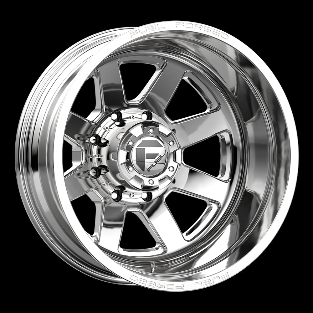 24X8.25 Fuel MONO DE09 FF09D Polished 8X165.1 ET-265 wheel/rim