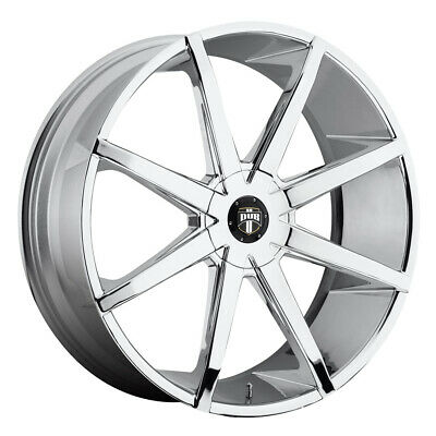 22X9.5 Dub Push Chrome 6x135 S201229597+25