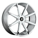 22X9.5 Dub Push Chrome 6x135 S201229597+25-4