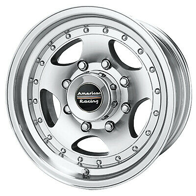 16x8 American Racing AR23 Machined Wheel/Rim 5x139.7 16-8 5-139.7 ET0