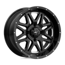 14X7 MSA OFFROAD Vibe Black Wheel/Rim 4X110 ET0 4-110 14-7 M26-04710M-1