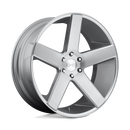 22X9.5 Dub Baller Gloss Silver Brushed 6x139.7 S218229584+19-2
