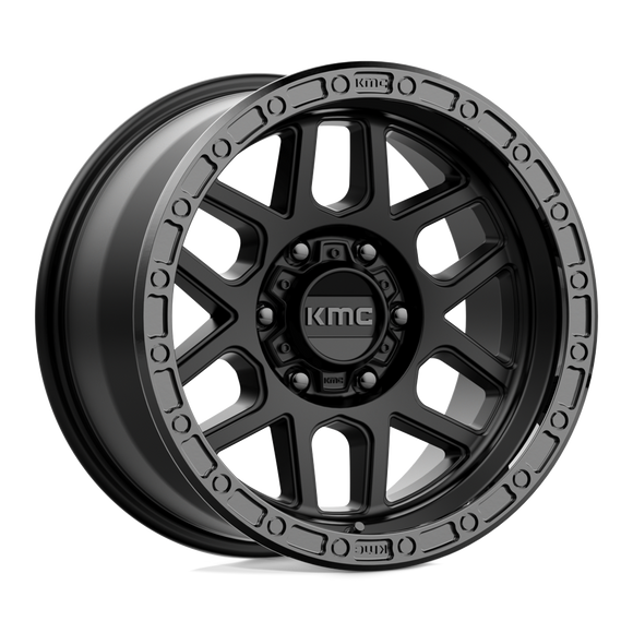 17X9 KMC KM544 MESA S-BLK GB LP 6X139.7 ET-12 wheel/rim